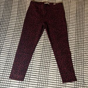 New Women’s Leopard Print Ankle Skinny Pants (8)